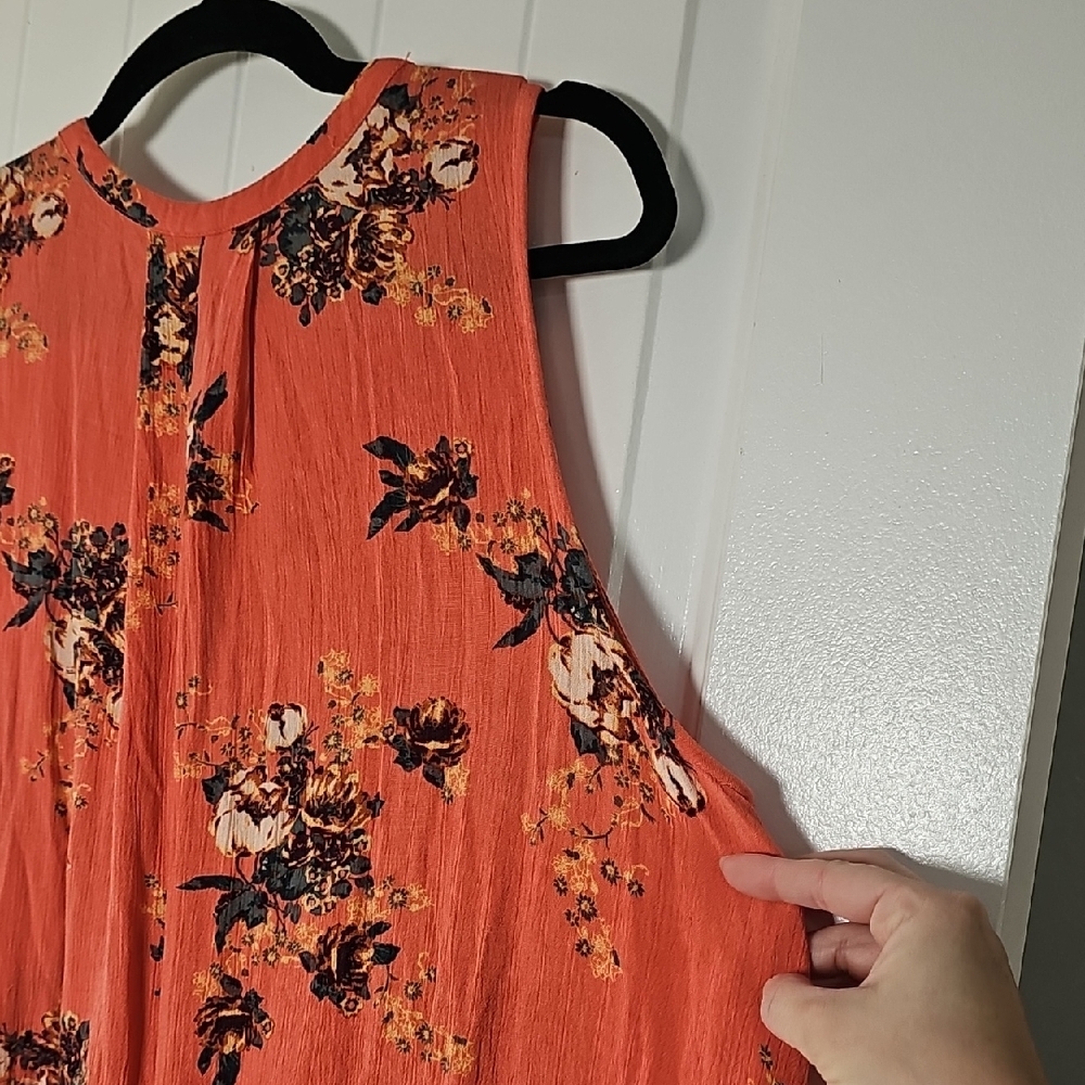 Free People XS Floral Boho Mini Dress - Picture 10 of 13